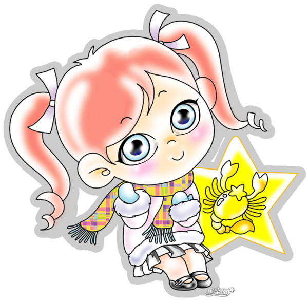 12星座之可爱漫画卡通图