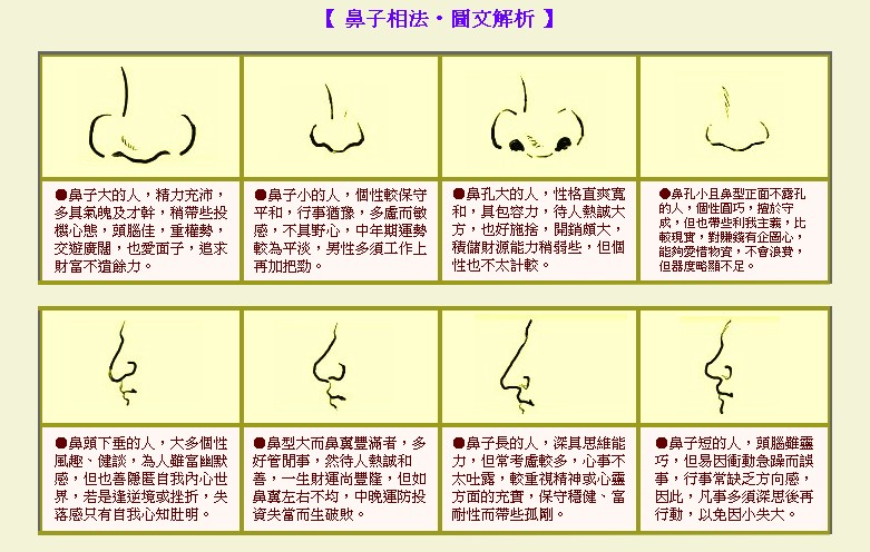 【导语】查字典星座网为大家分享面相五官中鼻子的面相图文解说,请看