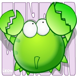 搞笑可爱的绿豆蛙星座图片4