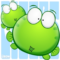 搞笑可爱的绿豆蛙星座图片12