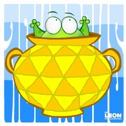 搞笑可爱的绿豆蛙星座图片11